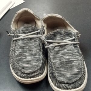 Hey dude Wendy Sox Dark Grey. Size 9